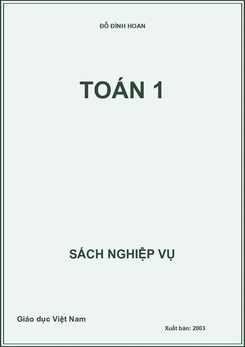 Toán 1