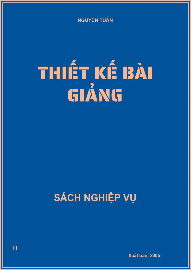 Thiết kế bài giảng