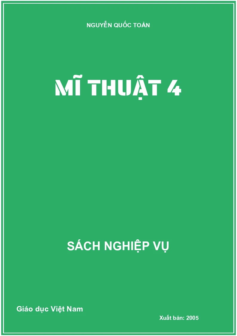 Mĩ thuật 4