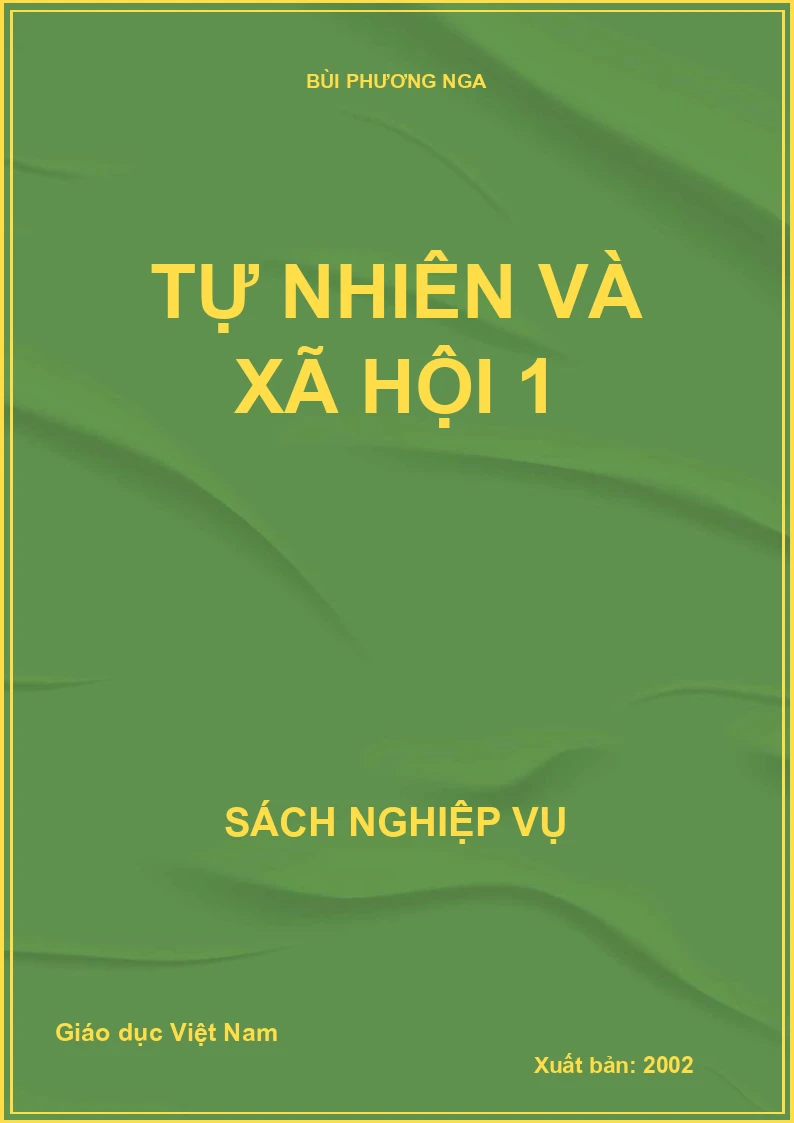 Tự nhiên và xã hội 1
