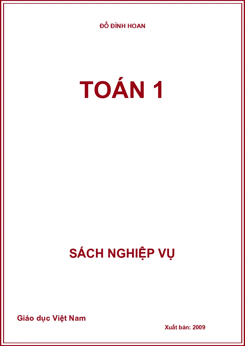 Toán 1