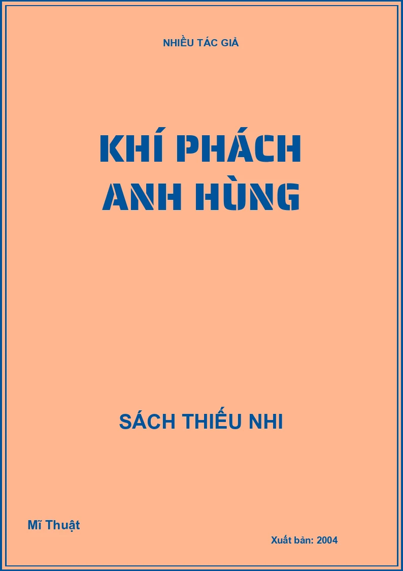 Khí phách anh hùng