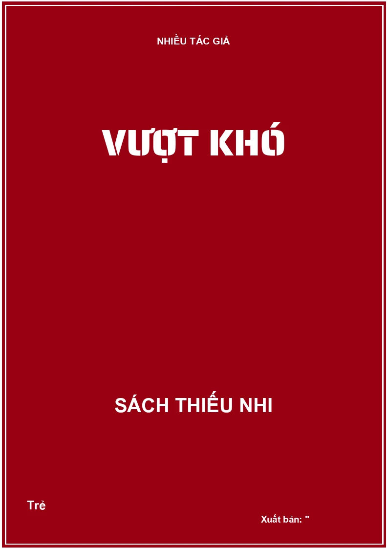 Vượt khó