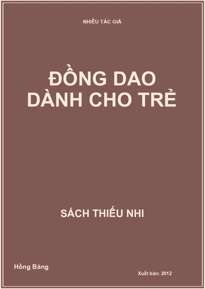Đồng dao dành cho trẻ