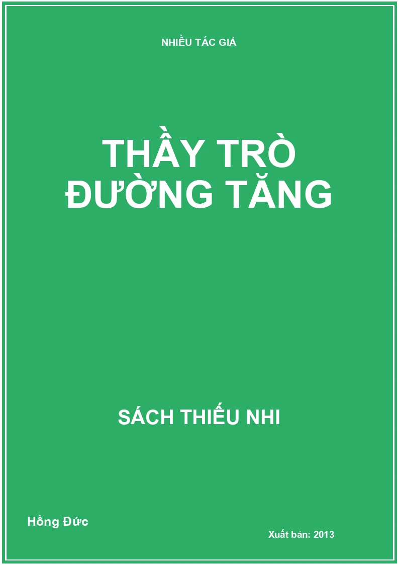 Thầy trò đường tăng