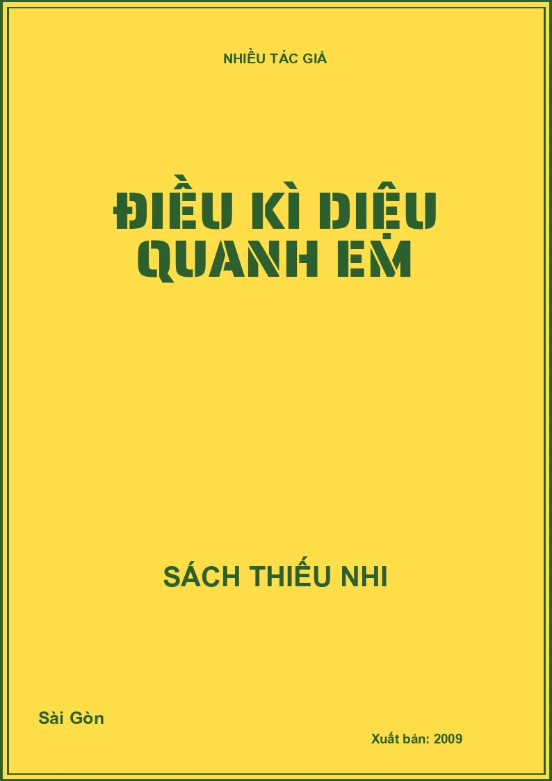 Điều kì diệu quanh em