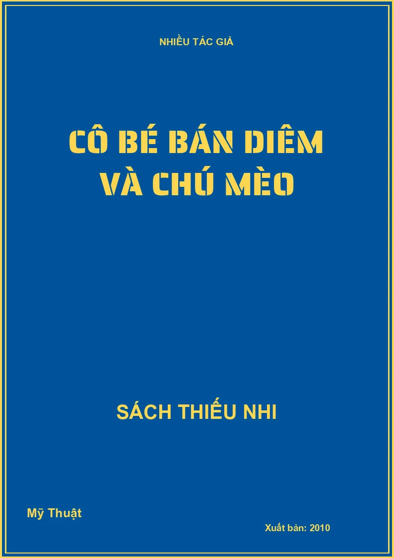 Cô bé bán diêm và chú mèo