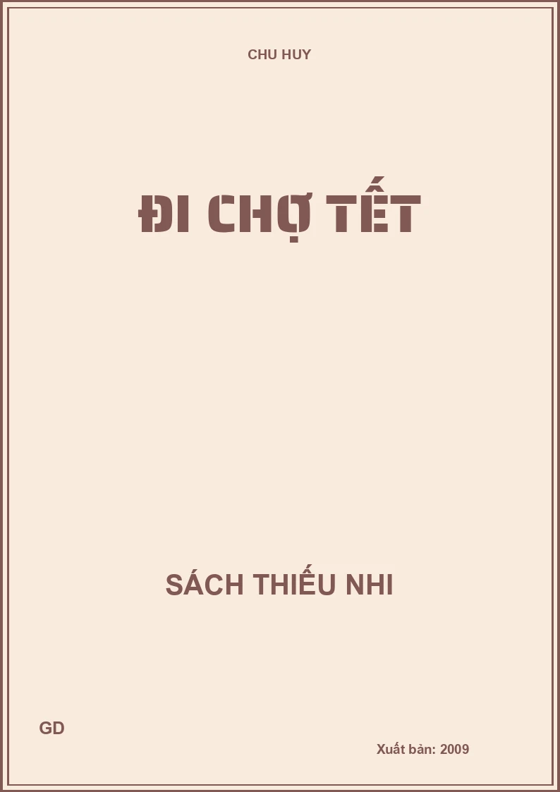 Đi chợ Tết