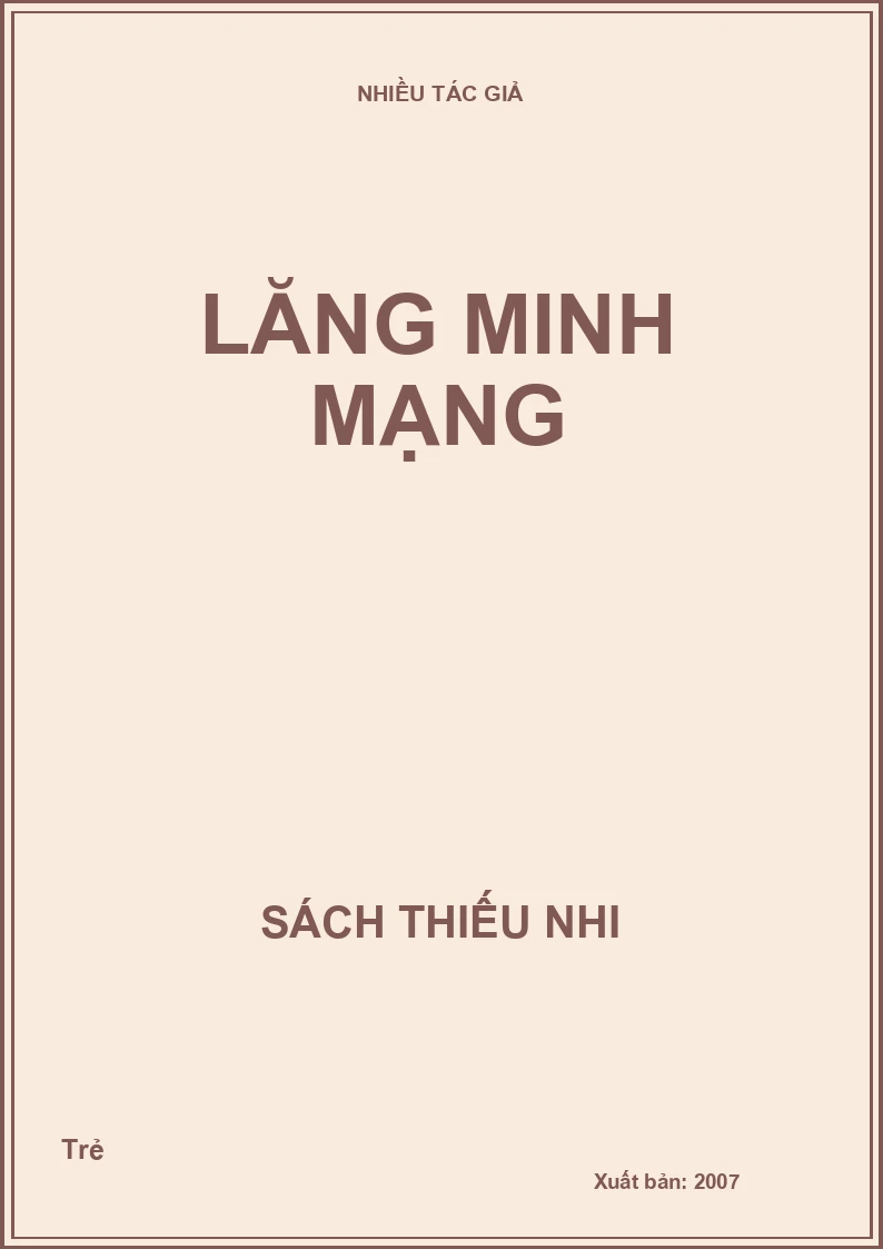Lăng Minh Mạng