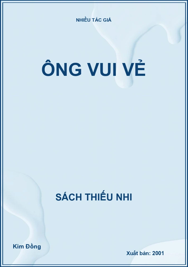 Ông vui vẻ