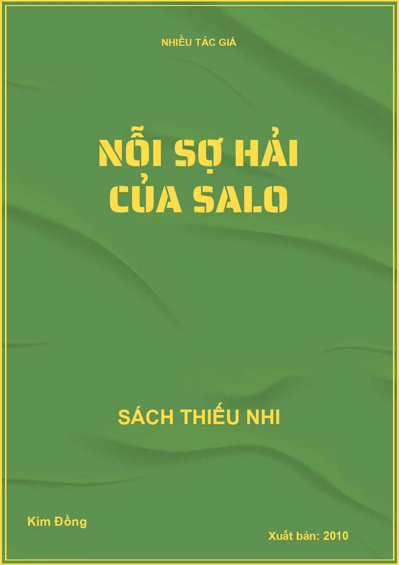 Nỗi sợ hải của Salo