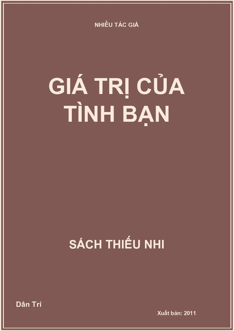 Giá trị của tình bạn