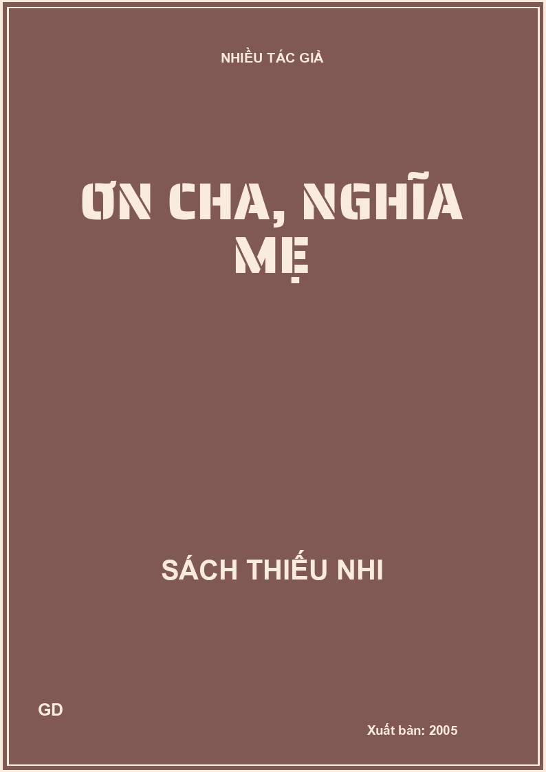 Ơn cha, nghĩa mẹ