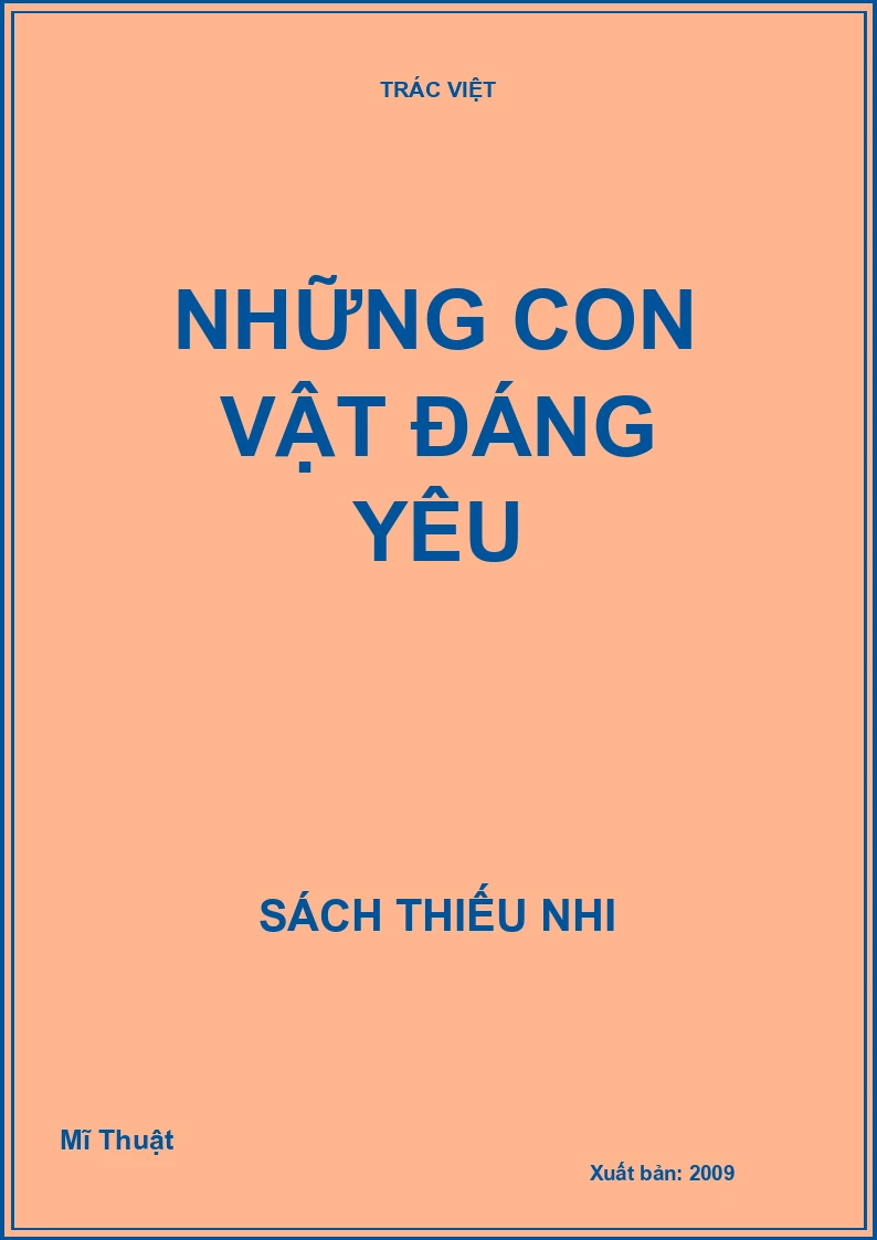Những con vật đáng yêu