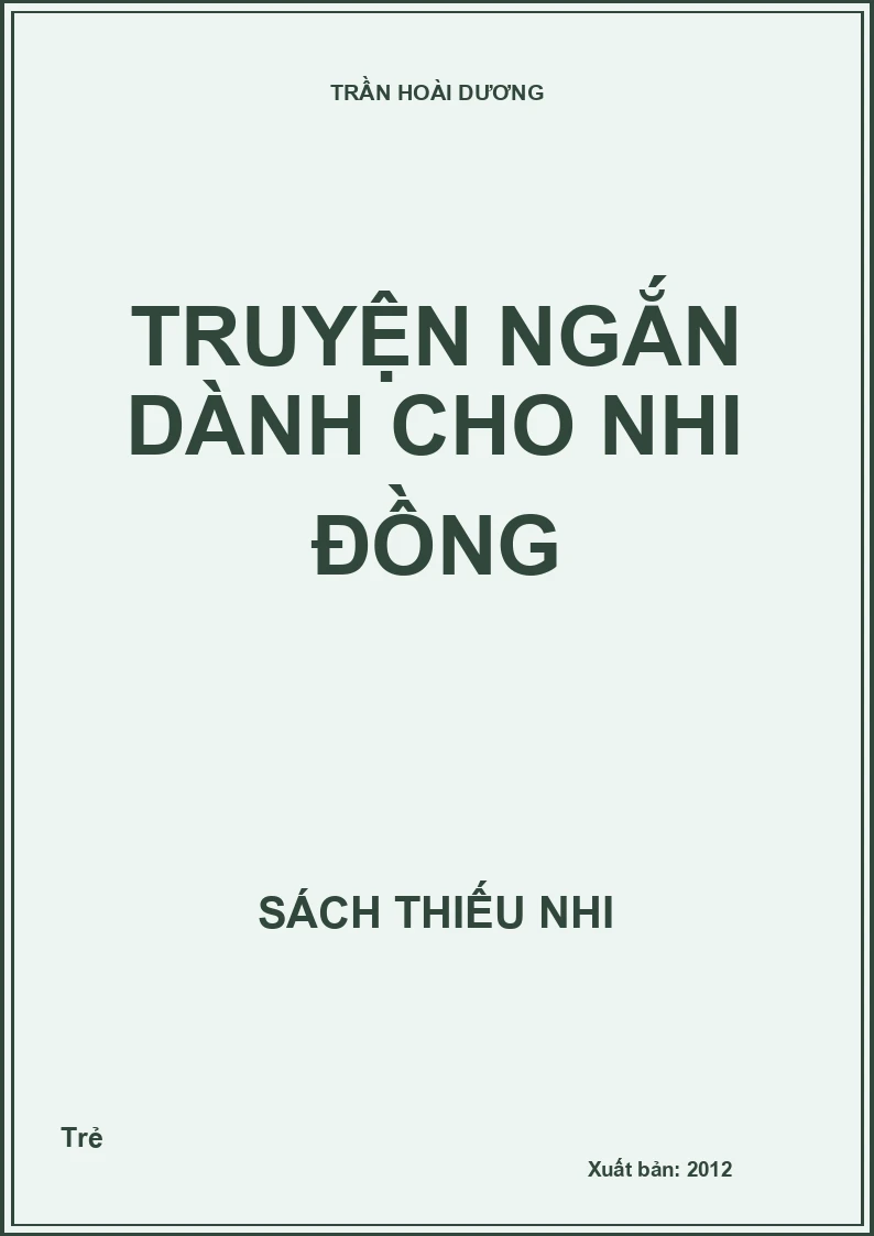 Truyện ngắn dành cho nhi đồng