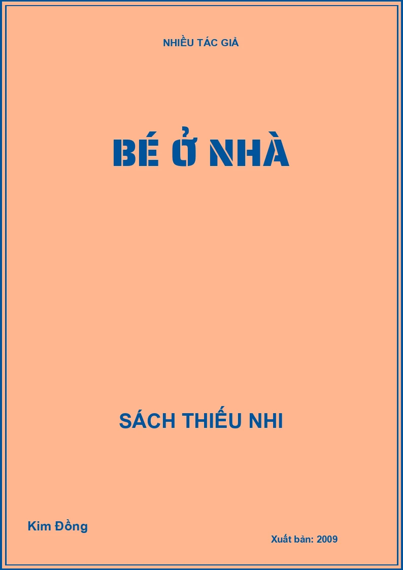 Bé ở nhà