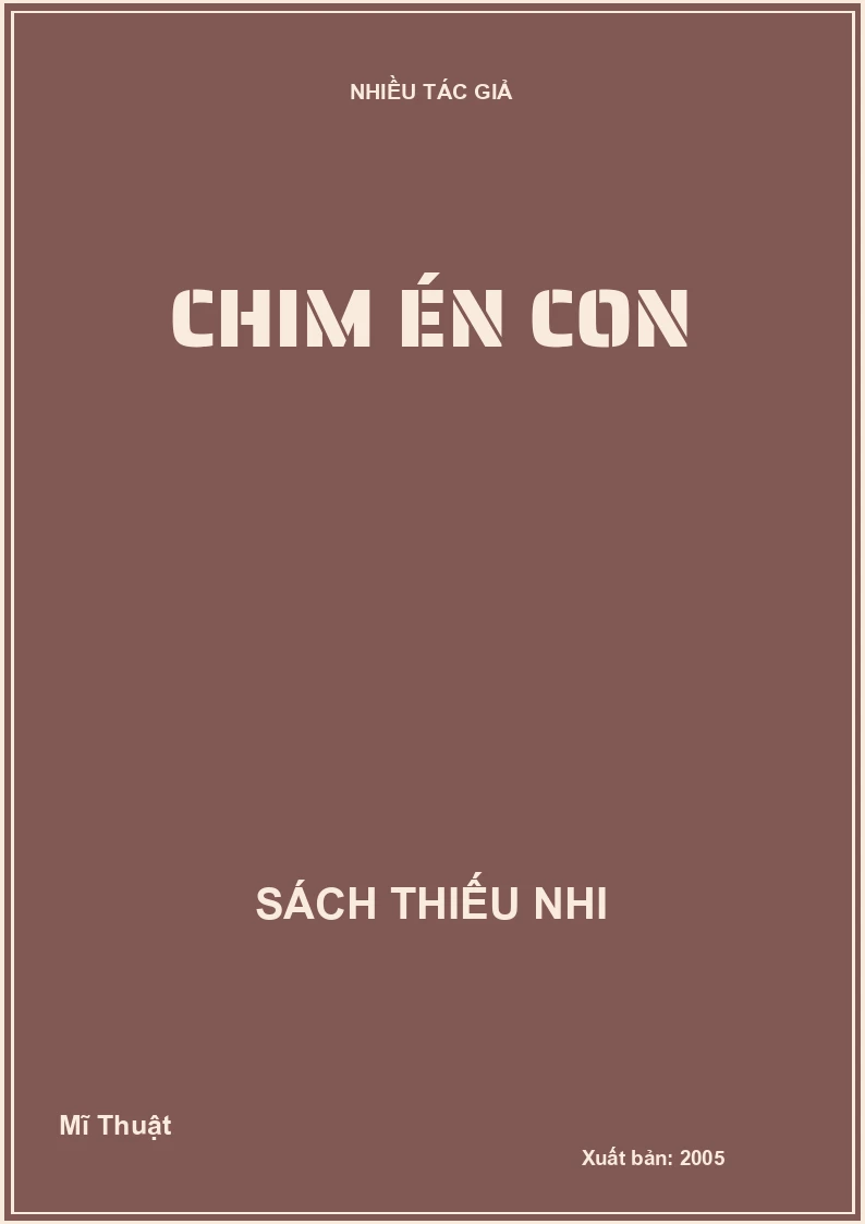 Chim én con