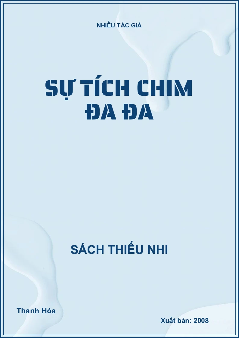 Sự tích chim đa đa