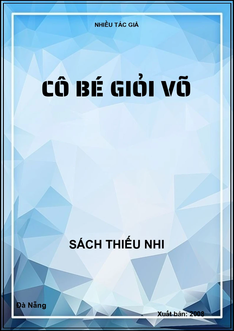 Cô bé giỏi võ