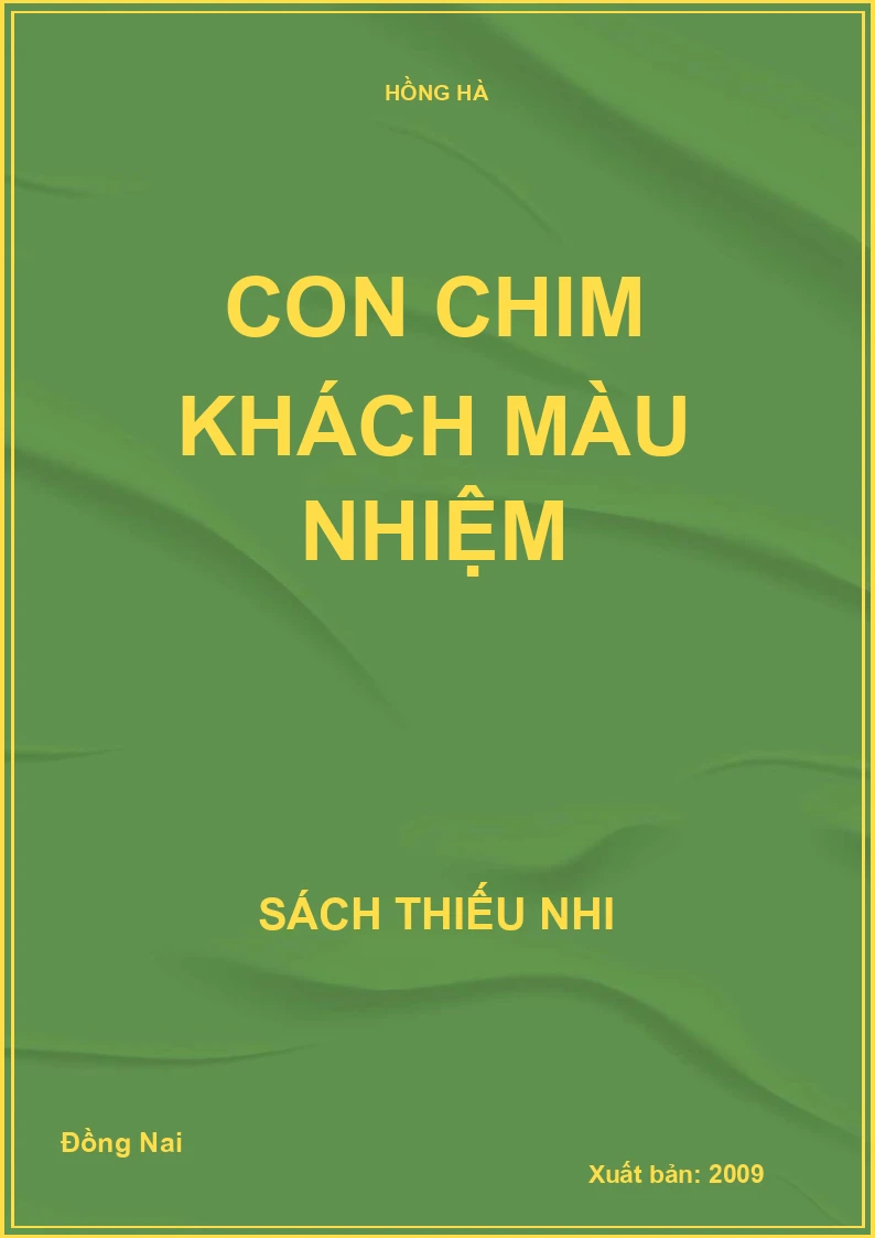 Con Chim khách màu nhiệm