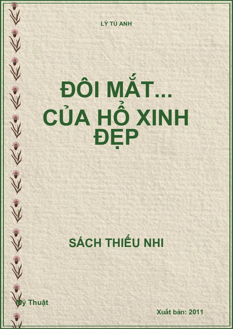 Đôi mắt... của Hổ xinh đẹp