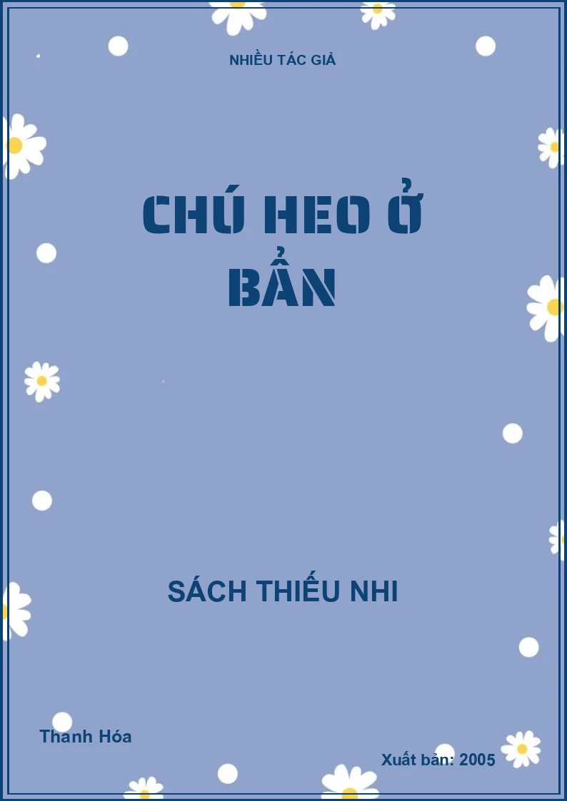 Chú heo ở bẩn