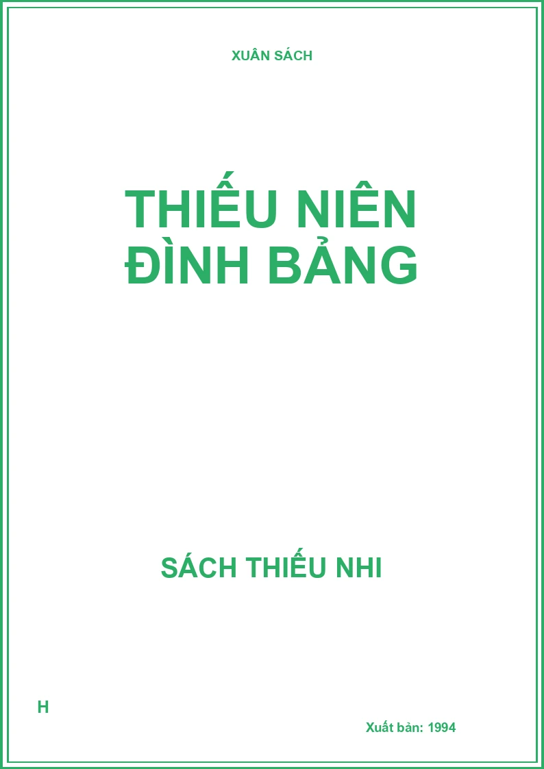 Thiếu niên đình bảng