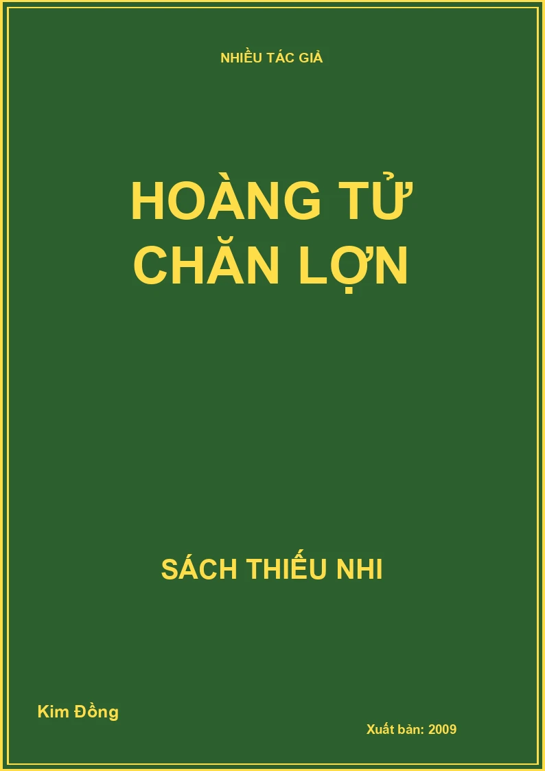 Hoàng tử chăn lợn