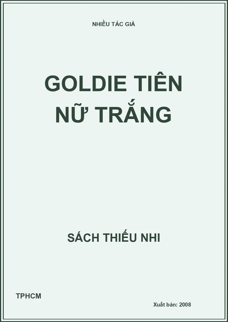 Goldie tiên nữ trắng