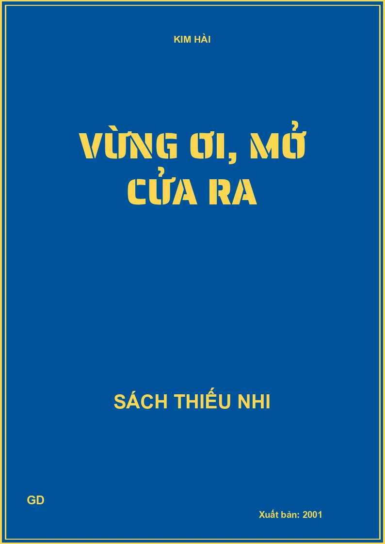 Vừng ơi, mở cửa ra