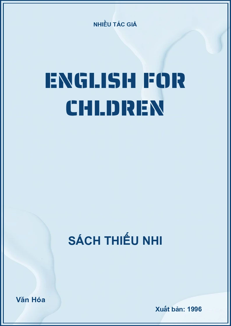 English For Children