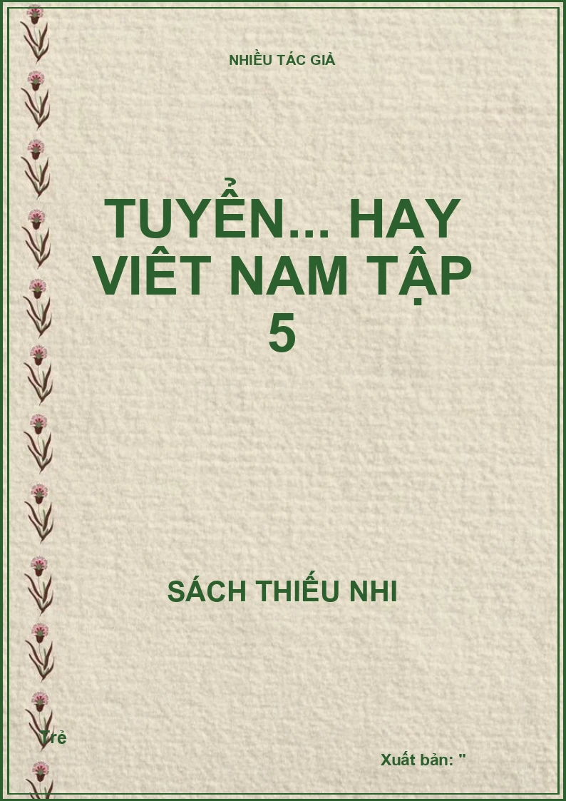 Tuyển... hay Viêt Nam tập 5
