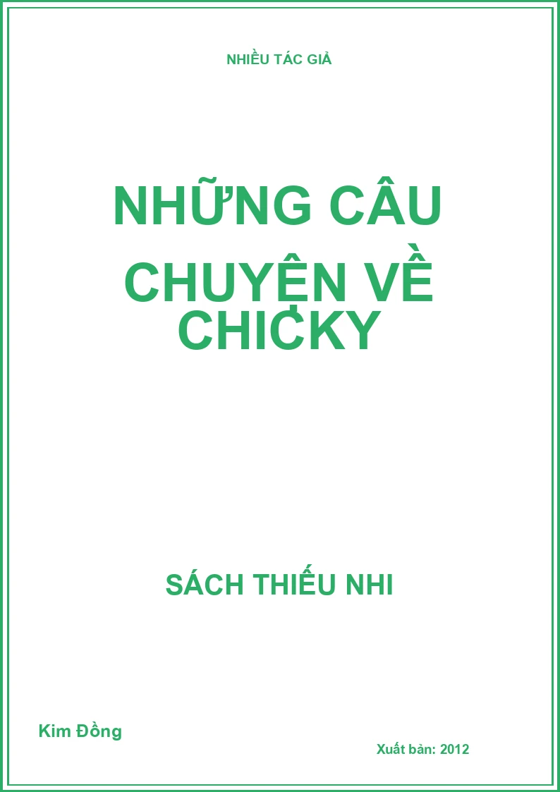 Những câu chuyện về chicky