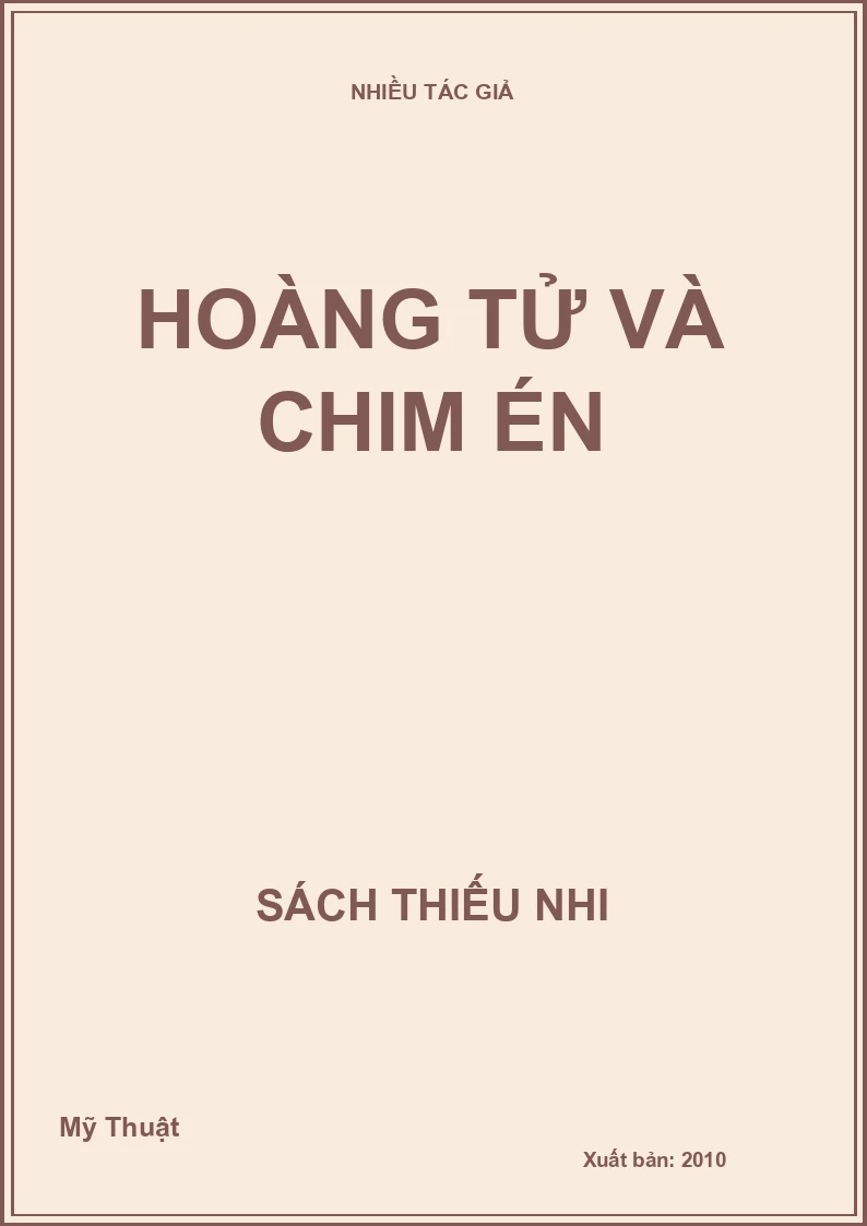 Hoàng tử và chim én