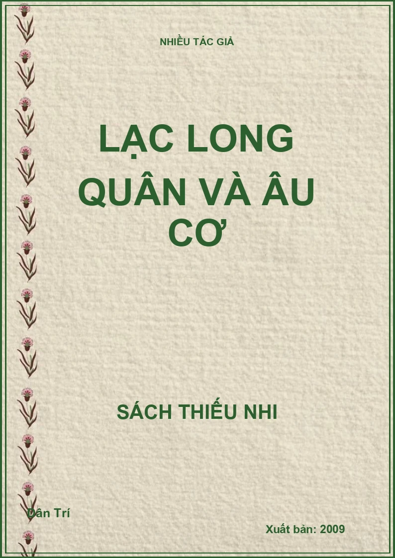 Lạc Long Quân và Âu cơ