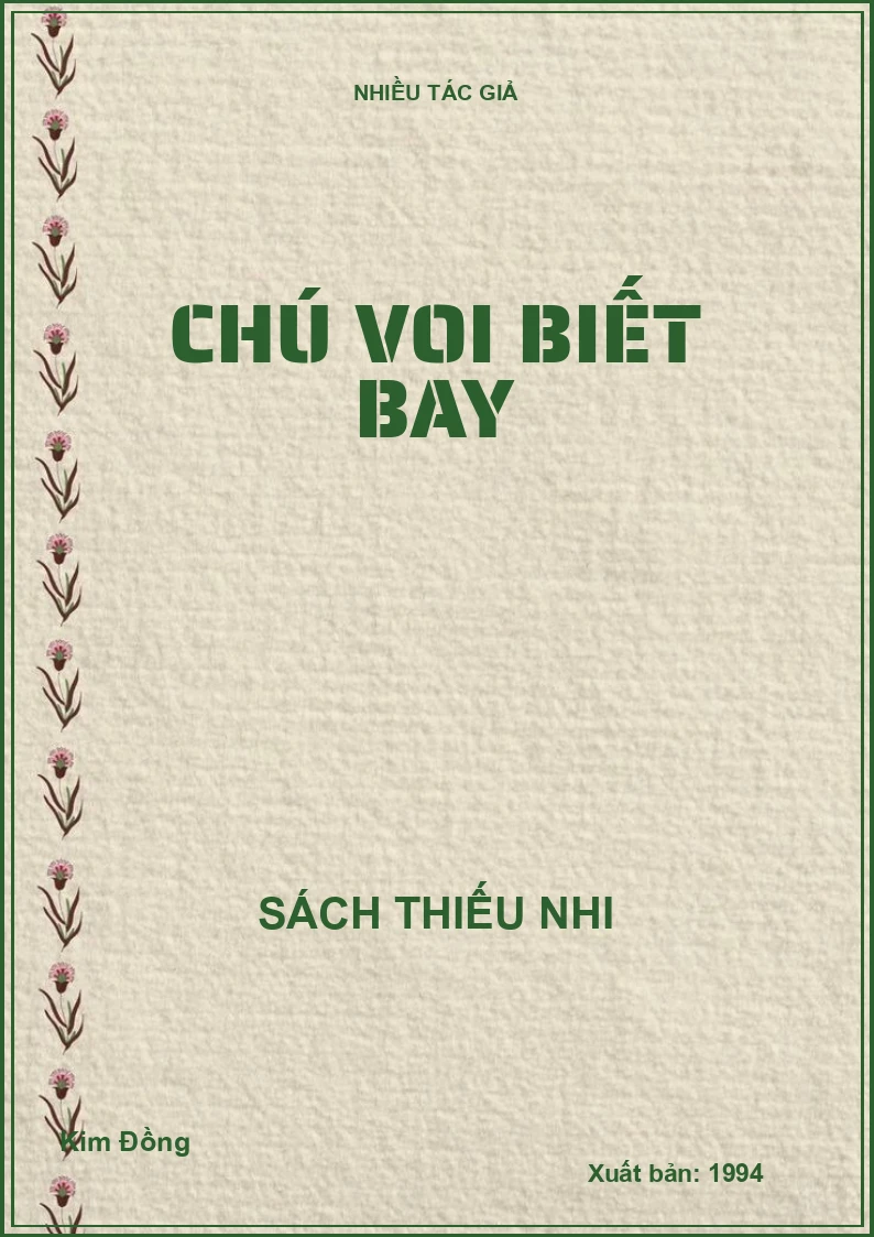 Chú voi biết bay