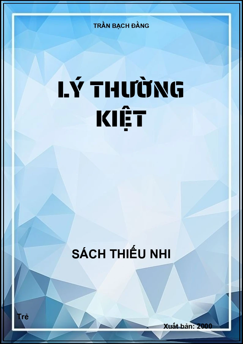 Lý Thường Kiệt