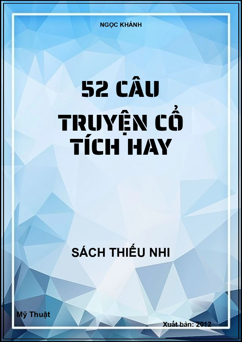 52 câu truyện cổ tích hay