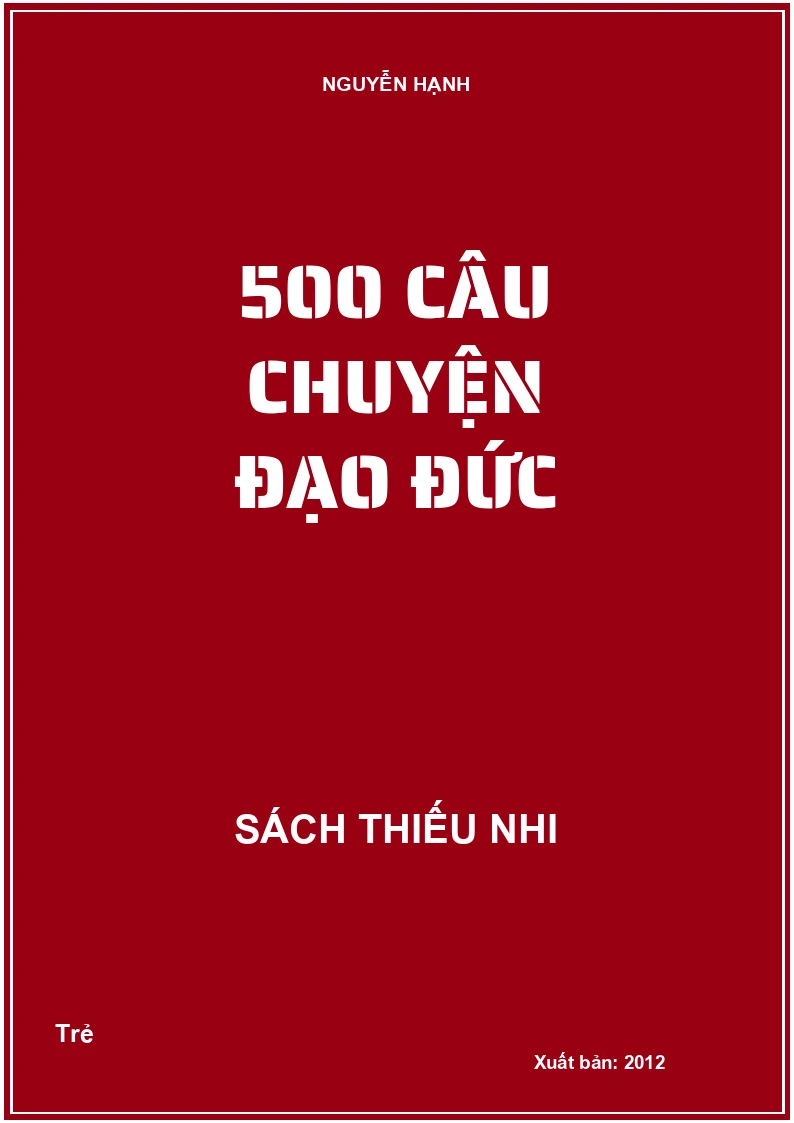 500 câu chuyện đạo đức