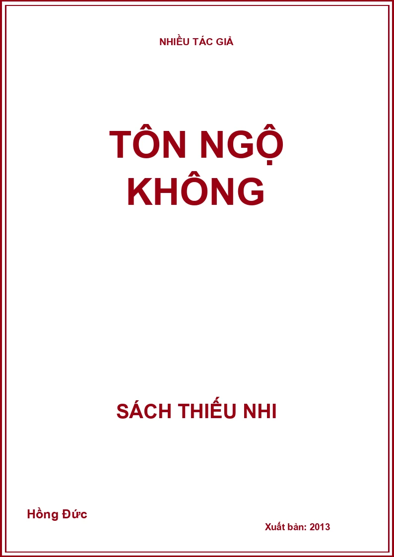 Tôn Ngộ Không