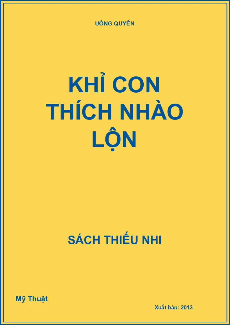 Khỉ con thích nhào lộn