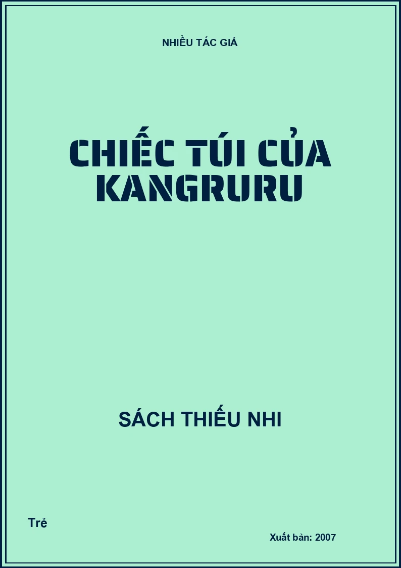 Chiếc túi của Kangruru