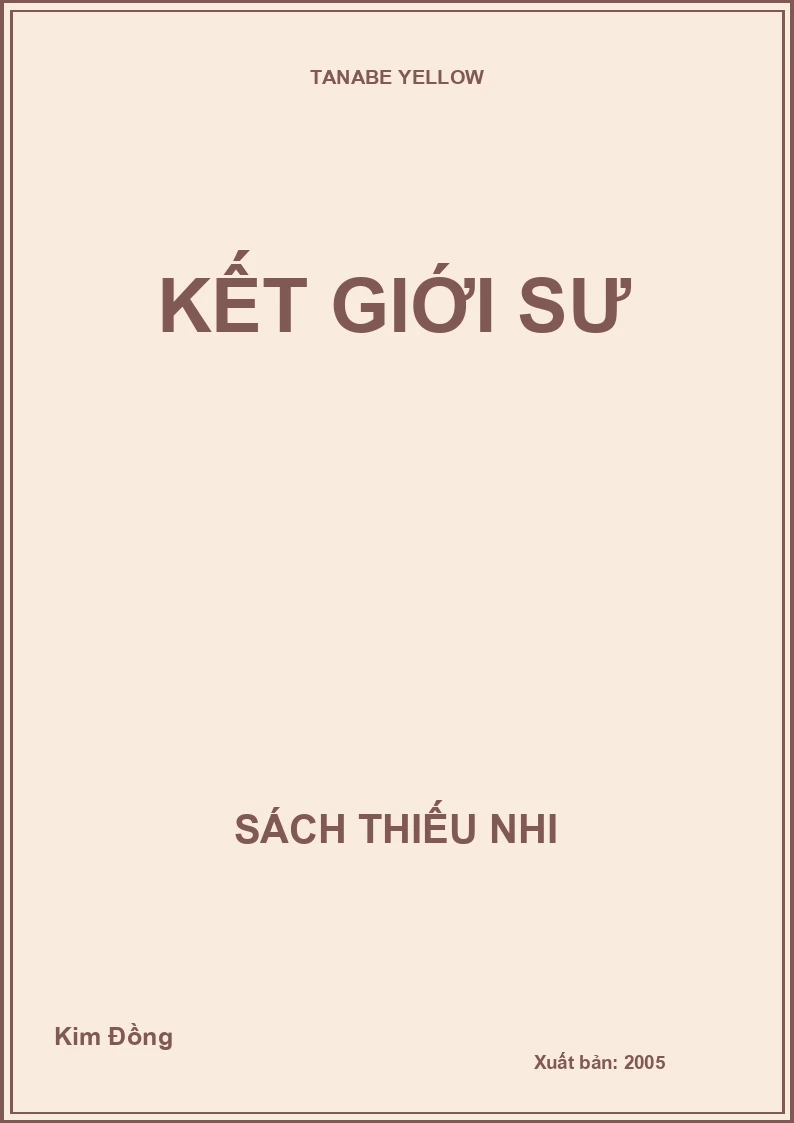 Kết giới sư
