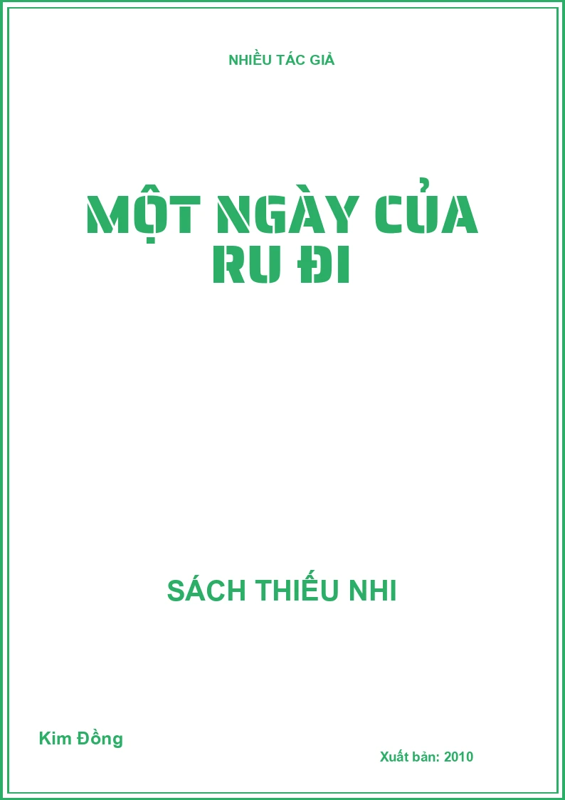 Một ngày của Ru Đi