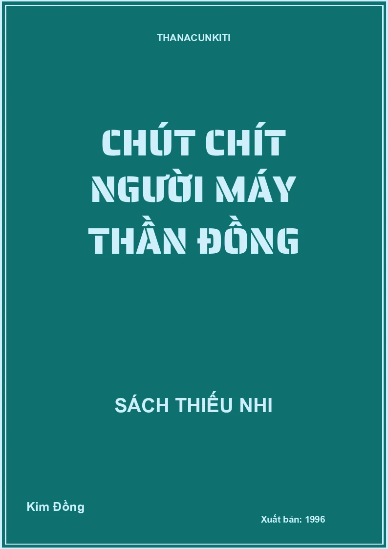 Chút chít người máy thần đồng