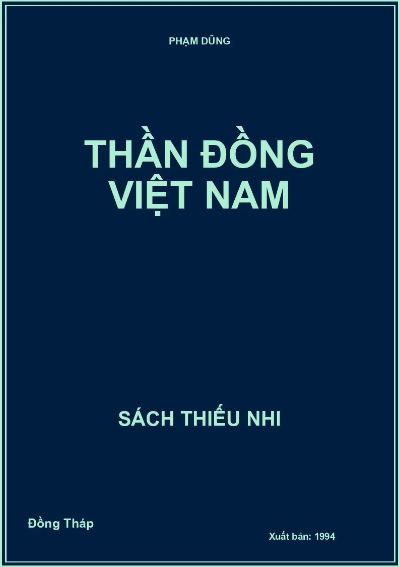 Thần đồng Việt Nam