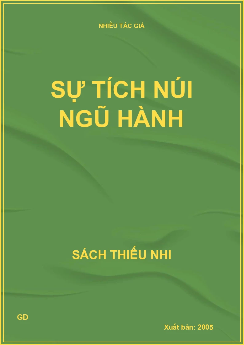 Sự tích núi ngũ hành