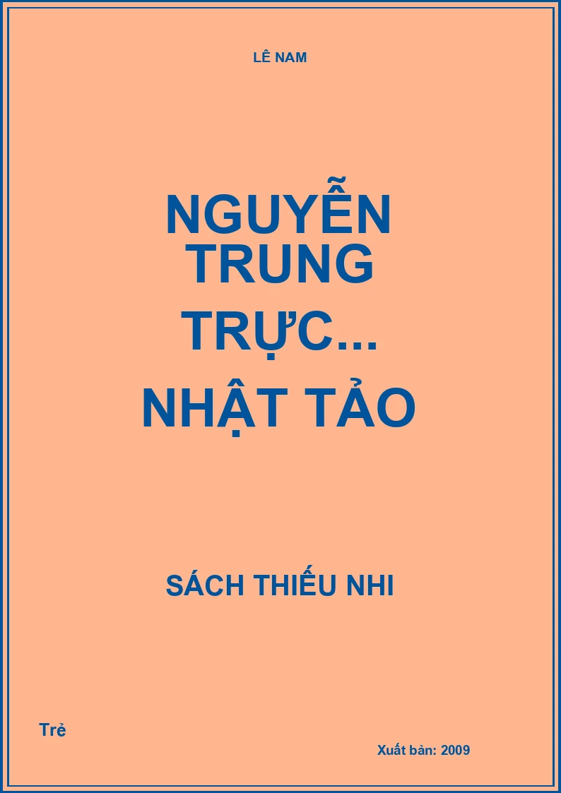 Nguyễn Trung Trực... nhật tảo