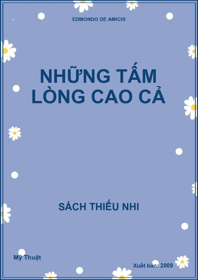 Những tấm lòng cao cả
