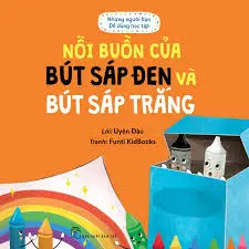 Nỗi buồn của bút sáp đen ....trắng